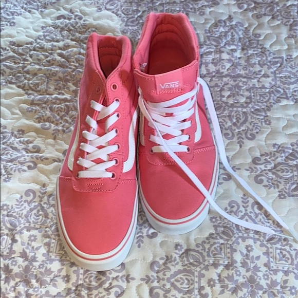 vans canvas high tops